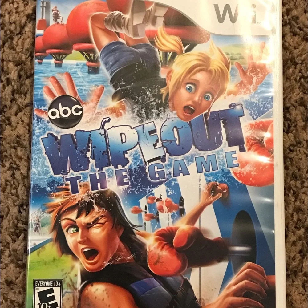 Wii abc wipe out video game